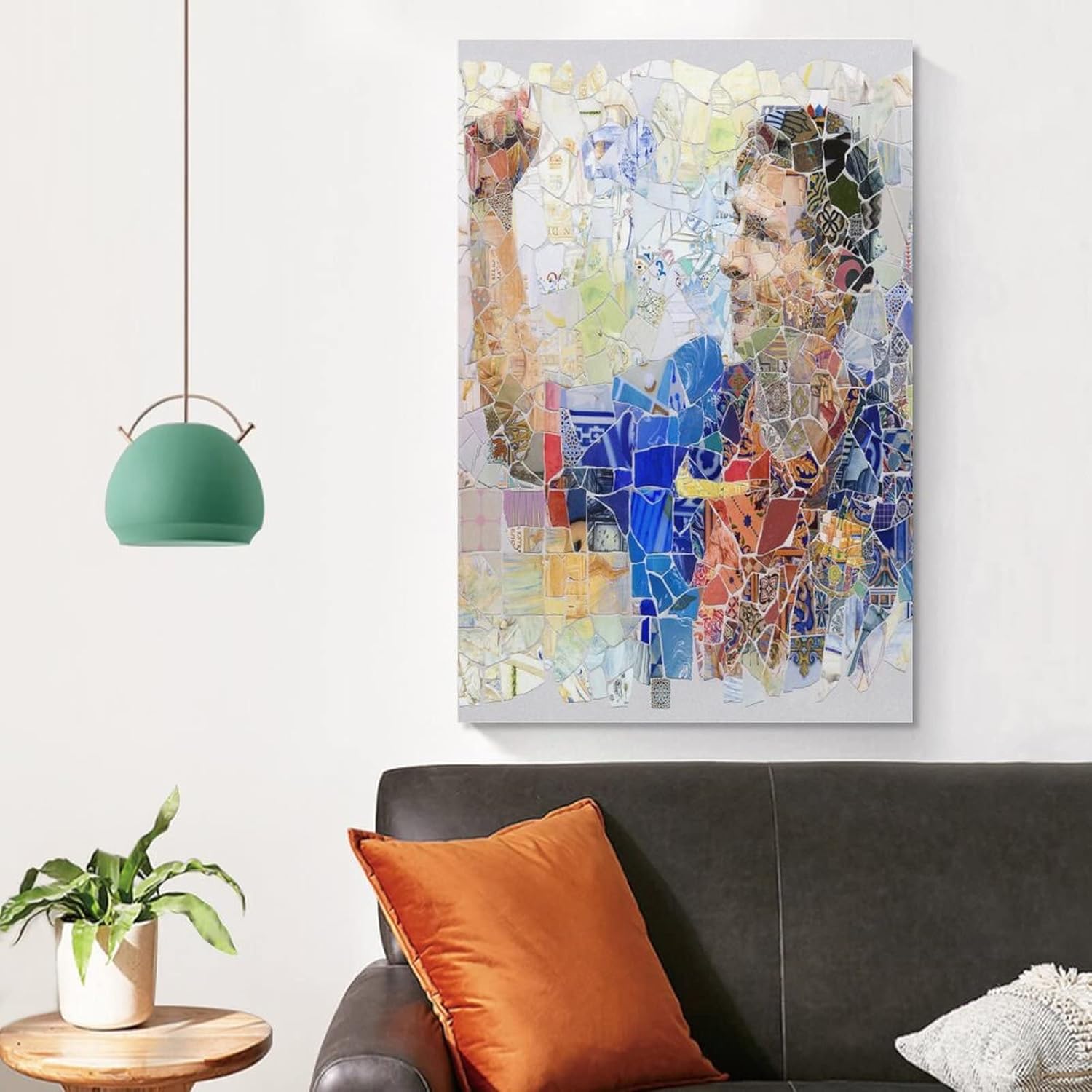 poster vintage leo messi soccer art (2) – impression sur toile – art mural rétro – peinture décorative pour maison, chambre, salon – 50 x 75 cm
