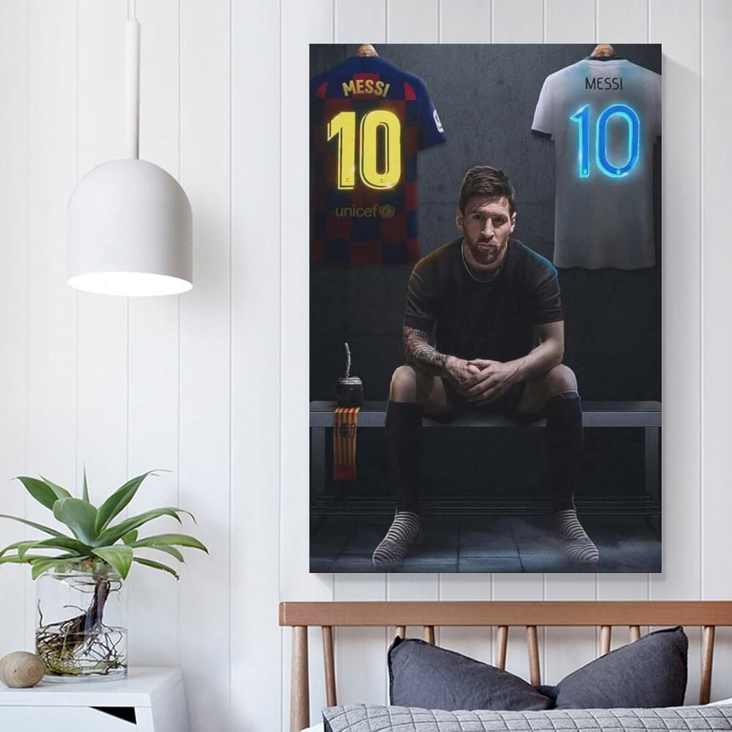 affiche imprimée lionel (61) footballeur argentin messi 40 x 60 cm