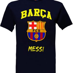 t shirt fc barcelone lionel messi n°10 barça collection officielle taille adulte homme