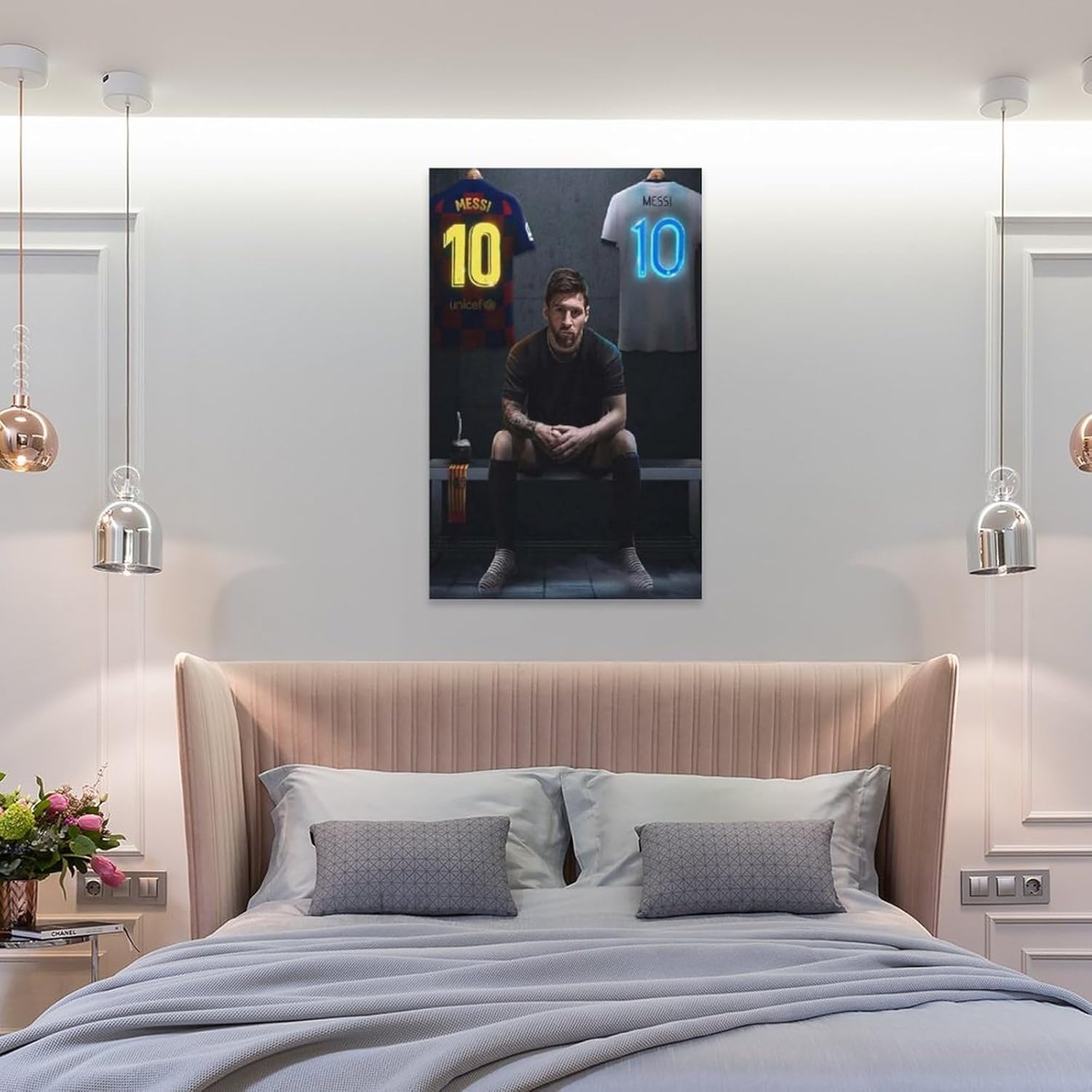 affiche imprimée lionel (61) footballeur argentin messi 40 x 60 cm