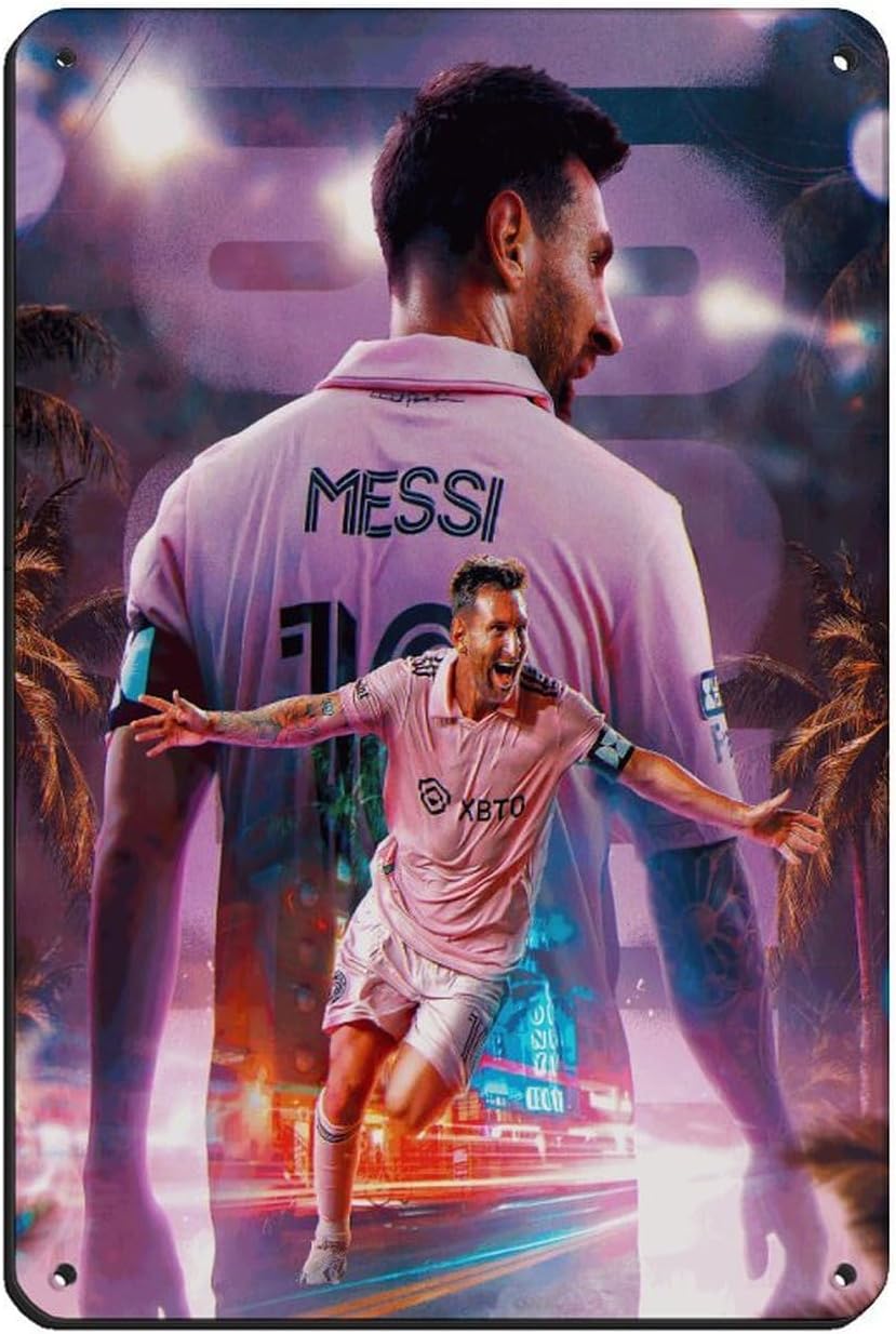 affiche lionel messi 48 décoration murale décoration murale 20 x 30 cm