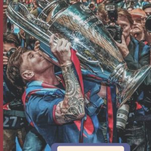 carnet leo messi : carnet pour enfants et adultes (cahiers mignons leo messi pour ses fans garçons, filles et adultes) 100 pages à remplir bleu blaugrana et rouge.