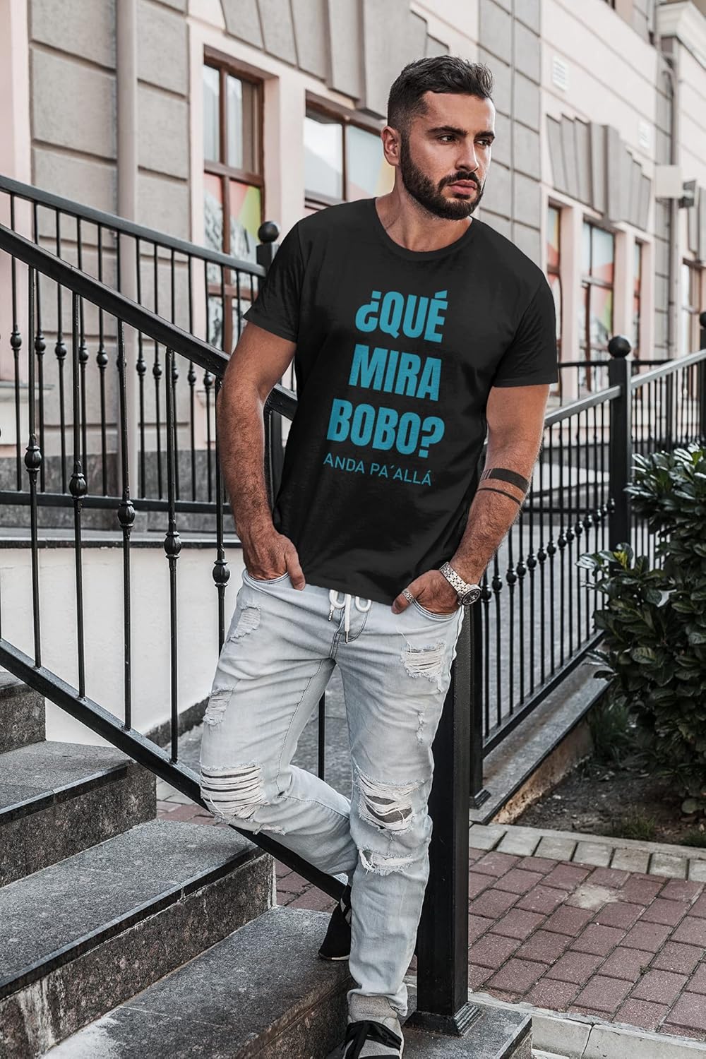 t shirt you watch bobo leo messi argentine 100% coton cadeau de noël (8 ans), l, 40