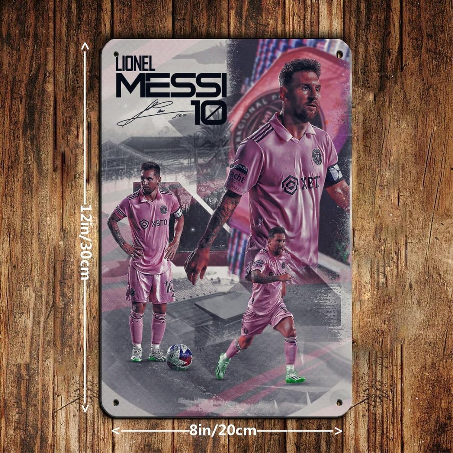 poster lionel messi 29 étoiles du sport décoration murale 20 x 30 cm