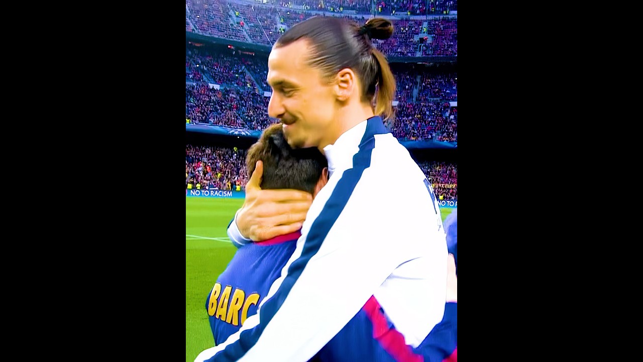 Amitié Messi et Zlatan ð