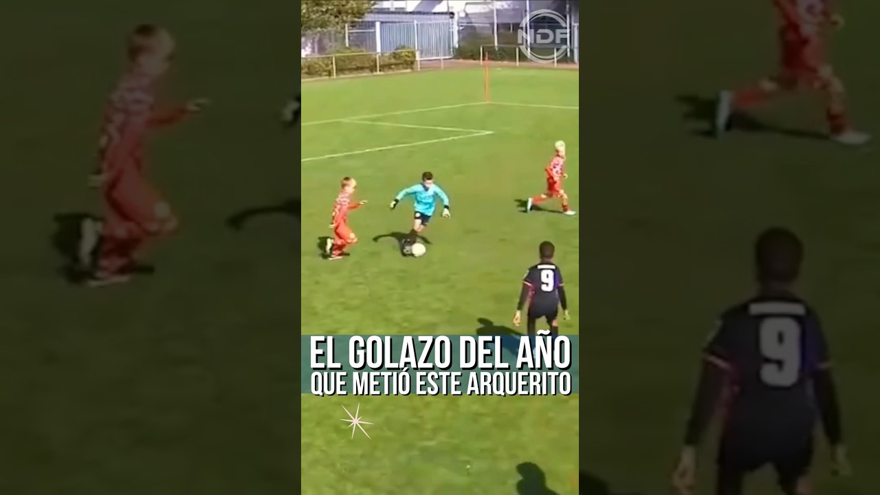 Ce petit gardien a marqué un superbe but comme Leo Messi venant du but ð±