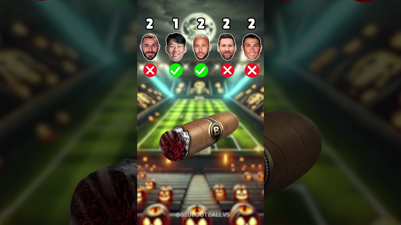 Cristiano Ronaldo, Lionel Messi, Neymar Jr, Karim Benzema, Son Heung-min #football #footballshorts