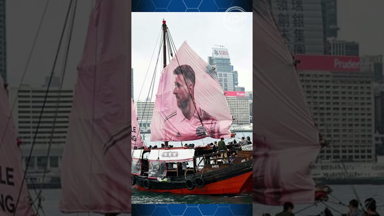 Leo Messi a déclenché la folie à Hong Kong #messi #leomessi #shorts