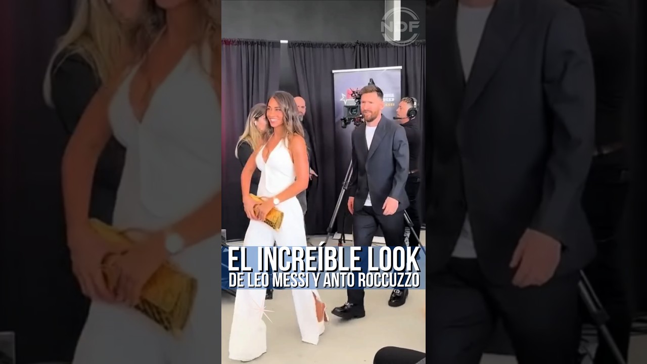 Leo Messi et Anto Roccuzzo ont surpris tout le monde avec leur look incroyable ð