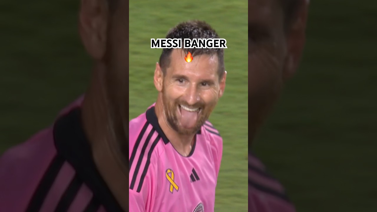 Messi fait des ð choses ! Jeu d'égalité @intermiamicf !