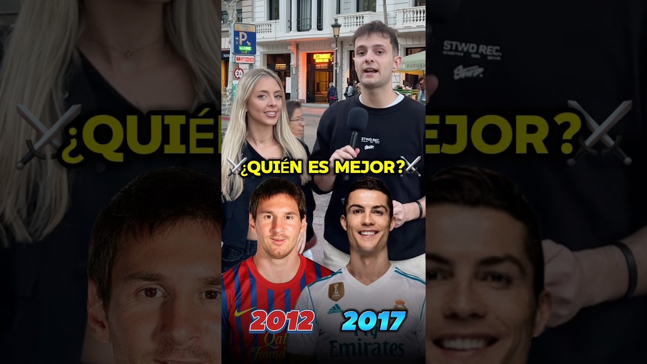 CRISTIANO RONALDO 2017 vs LEO MESSI 2012 #Futbol #Football #Opinion #CristianoRonaldo #RealMadrid