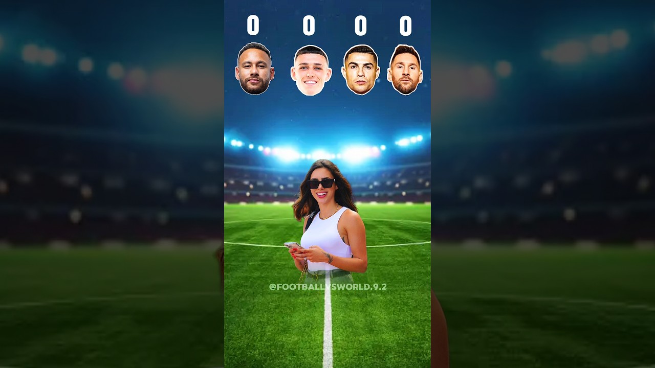 Cristiano Ronaldo, Lionel Messi, Neymar Jr, Phil Foden#football#footballshorts#youtube