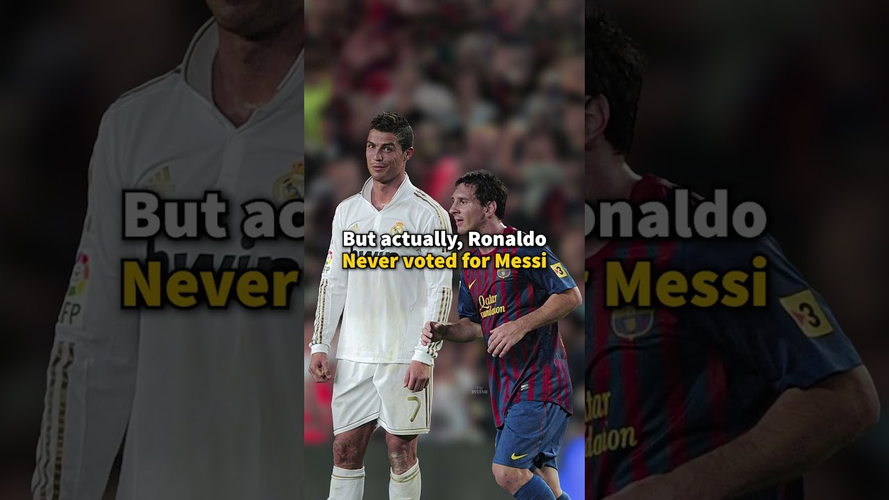 Cristiano Ronaldo ment à propos de Lionel Messi, voici pourquoi