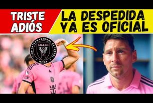 ⛔IL PART !⛔ LIONEL MESSI fait ses adieux à l'un des CRACKS DE DAVID BECKHAM à INTER MIAMI d'INTER MIAMI ð¥