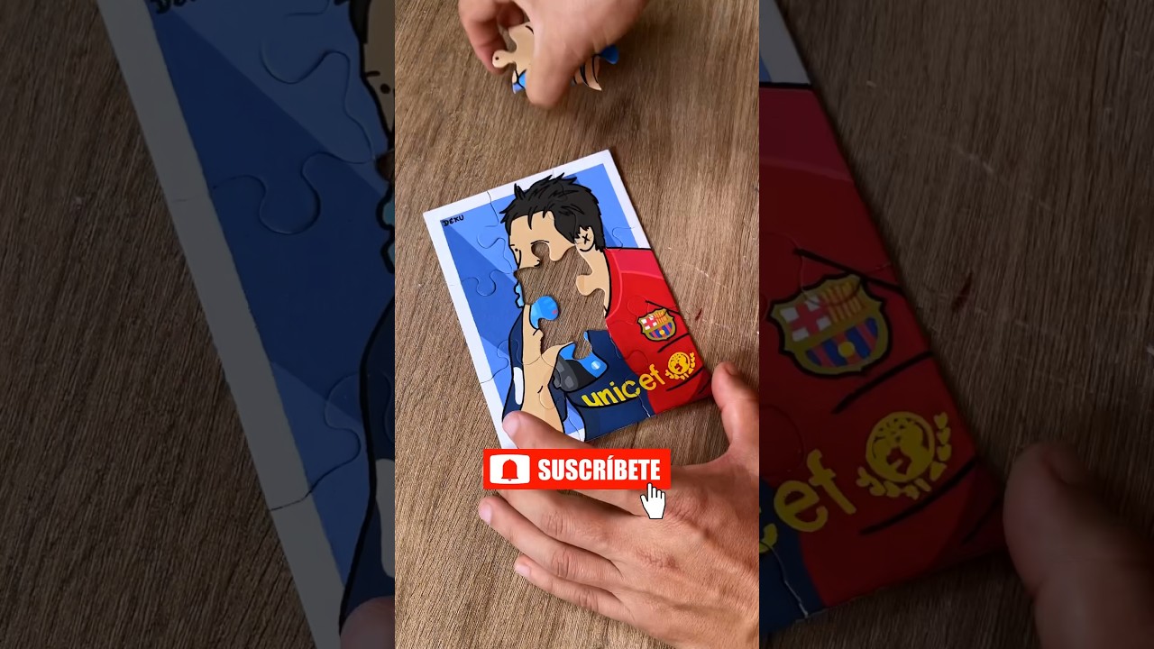 JOUR 3 peindre LEO MESSI dans un PUZZLE ð§©
