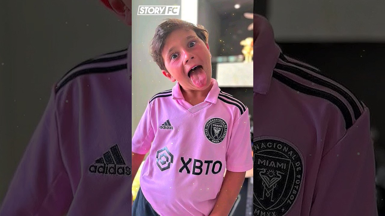 Le fils de Messi soutient le Real Madrid ð³ð¤£