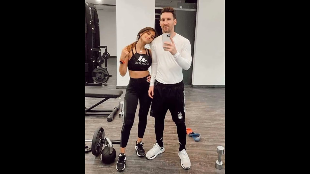 Leo Messi avec sa belle épouse Antonella Roccuzzo ❤️ð & la famille Messi ð❤️