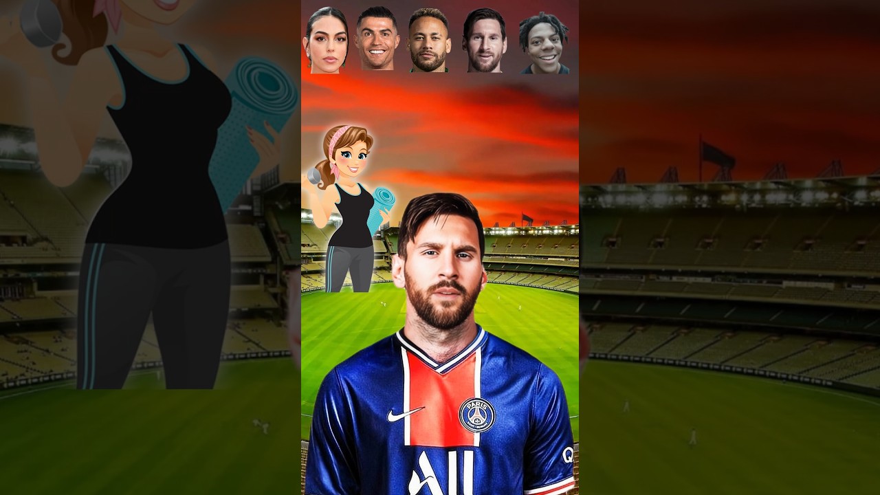 Leo Messið§ contre Ronaldoð contre Neymarð contre Georginað contre I Speed⚽ #entertainment #football #soccerplayer