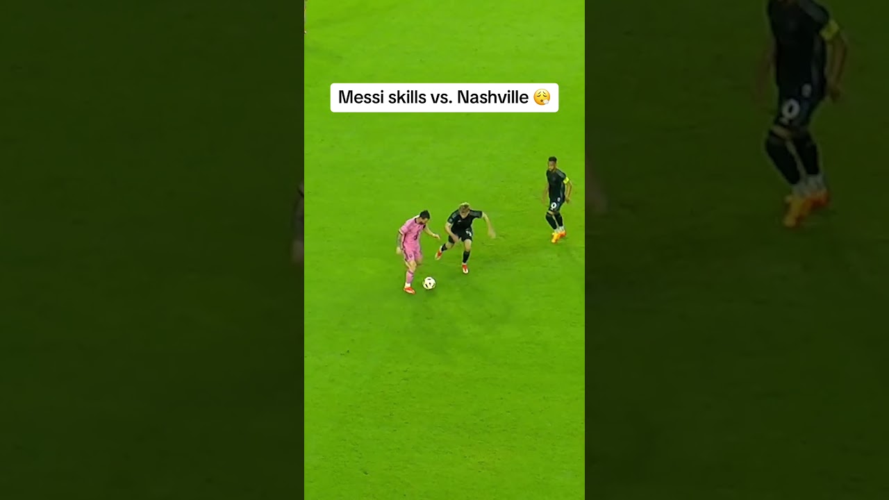 Leo Messi s'amusait contre Nashville ð