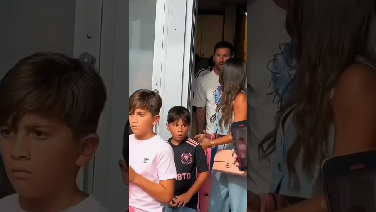 Leonel Messi with his Family in Intermiami❤️ #sort