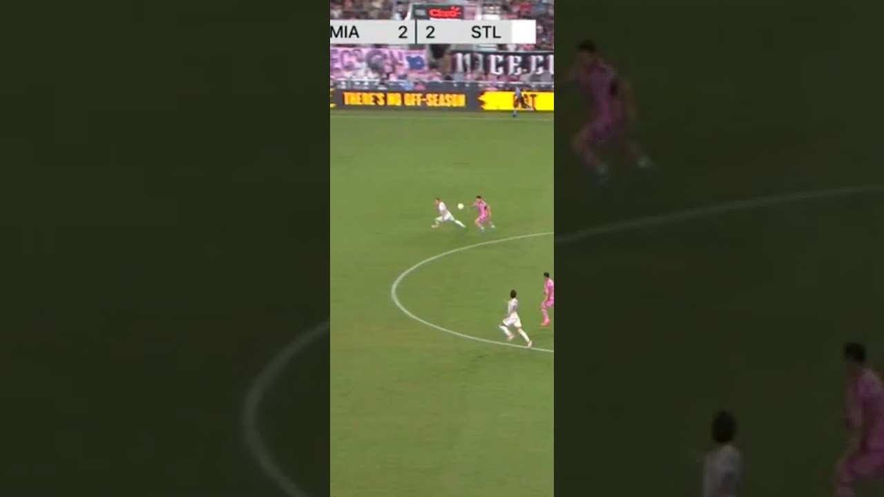 Lionel Messi Incroyables Dribbles 5 Joueurs 01/06/2024