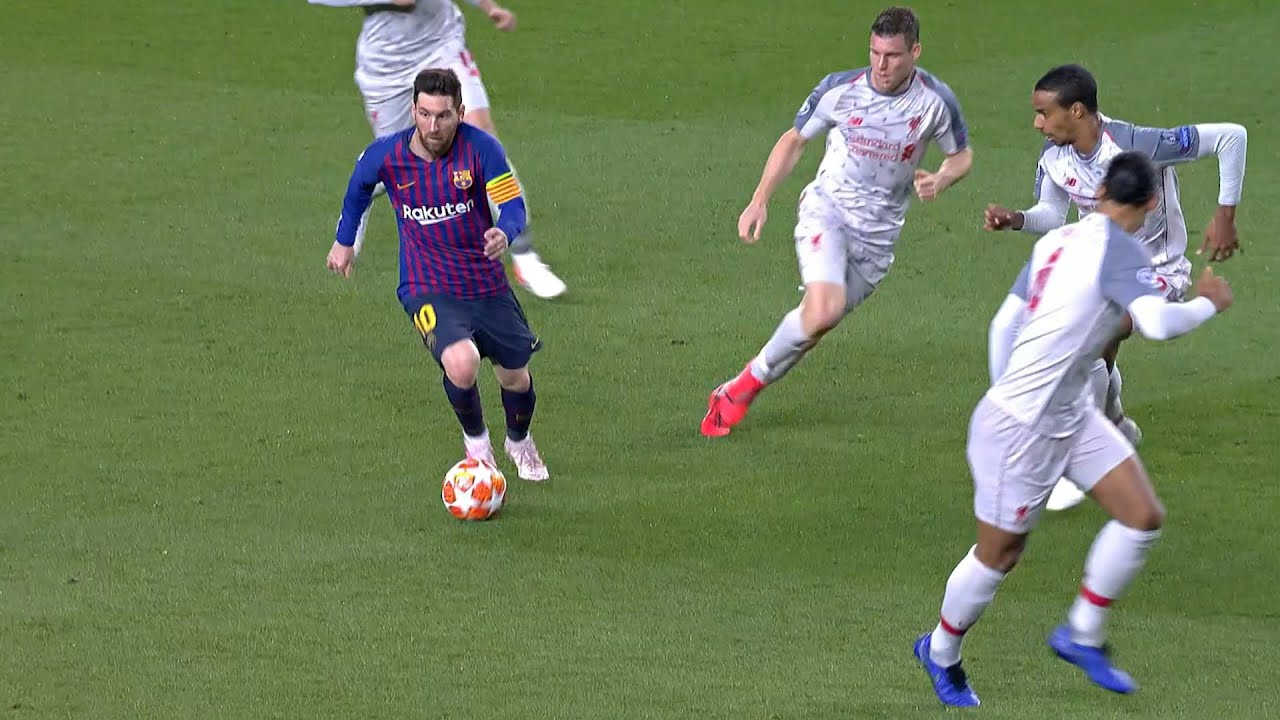 Lionel Messi vs Liverpool (Accueil) UCL 2018/19 - Commentaire en anglais - HD 1080i