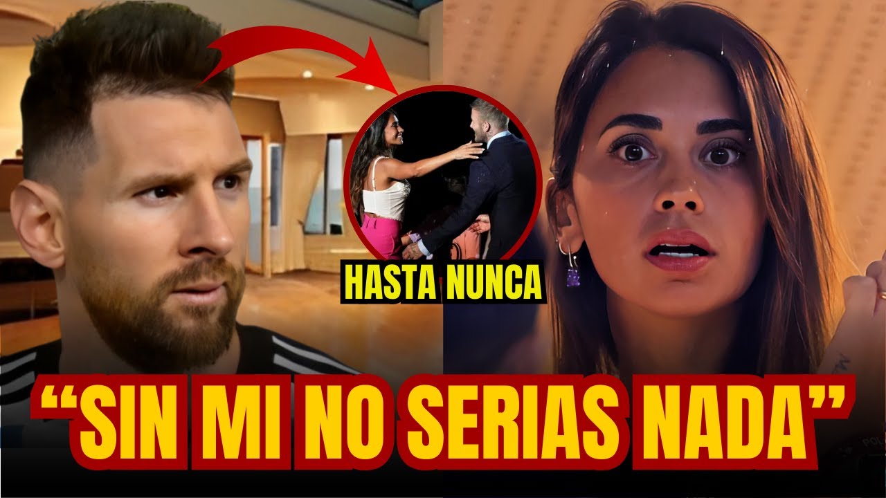 MESSI ATTAQUE ANTONELLA et SIGNE BECKHAM comme COUPABLE du CATASTROPHE dans leur RELATION !