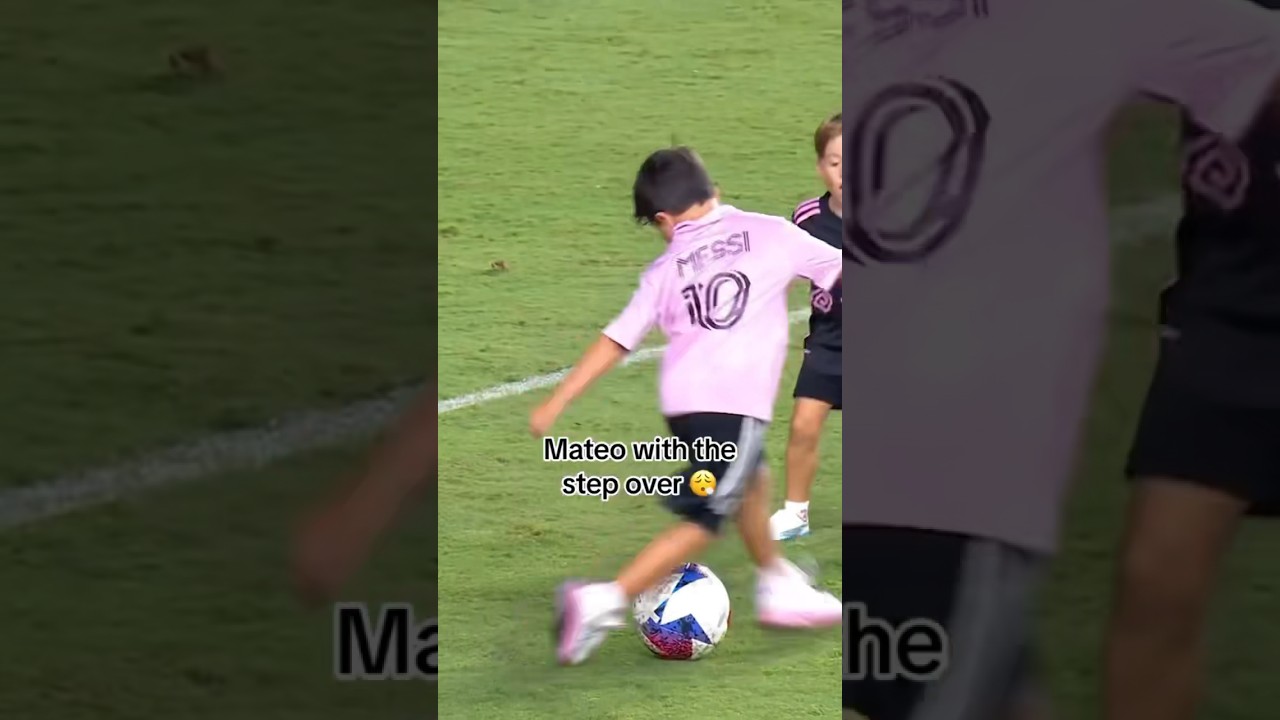 Messi entraîne bien ses fils ð¯
