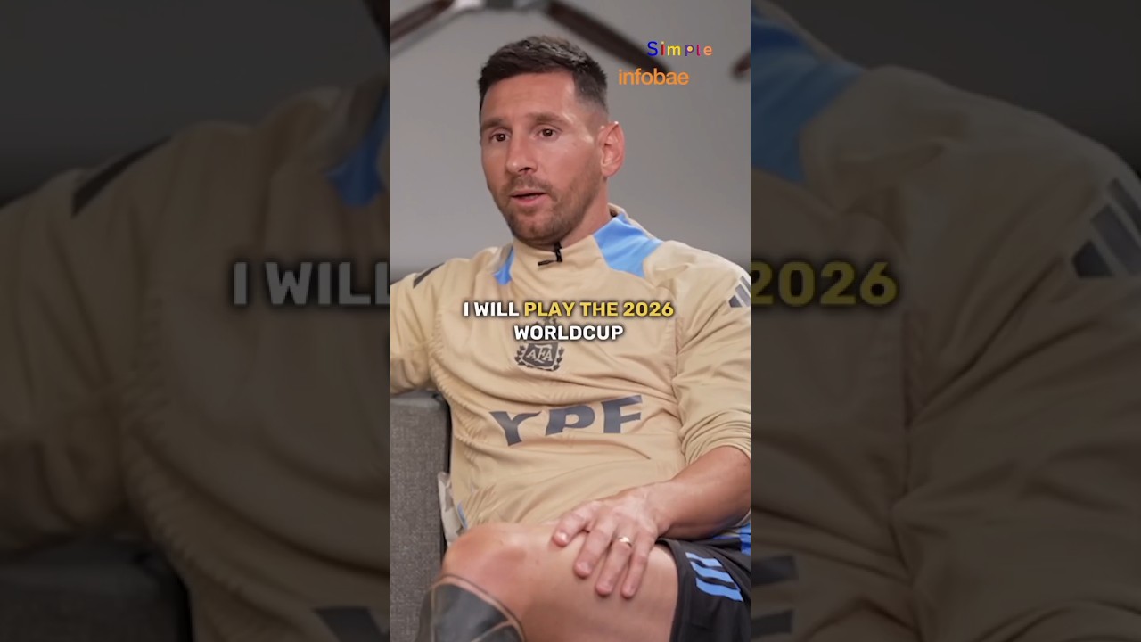 Messi speaks about the 2026 world cup ð¯