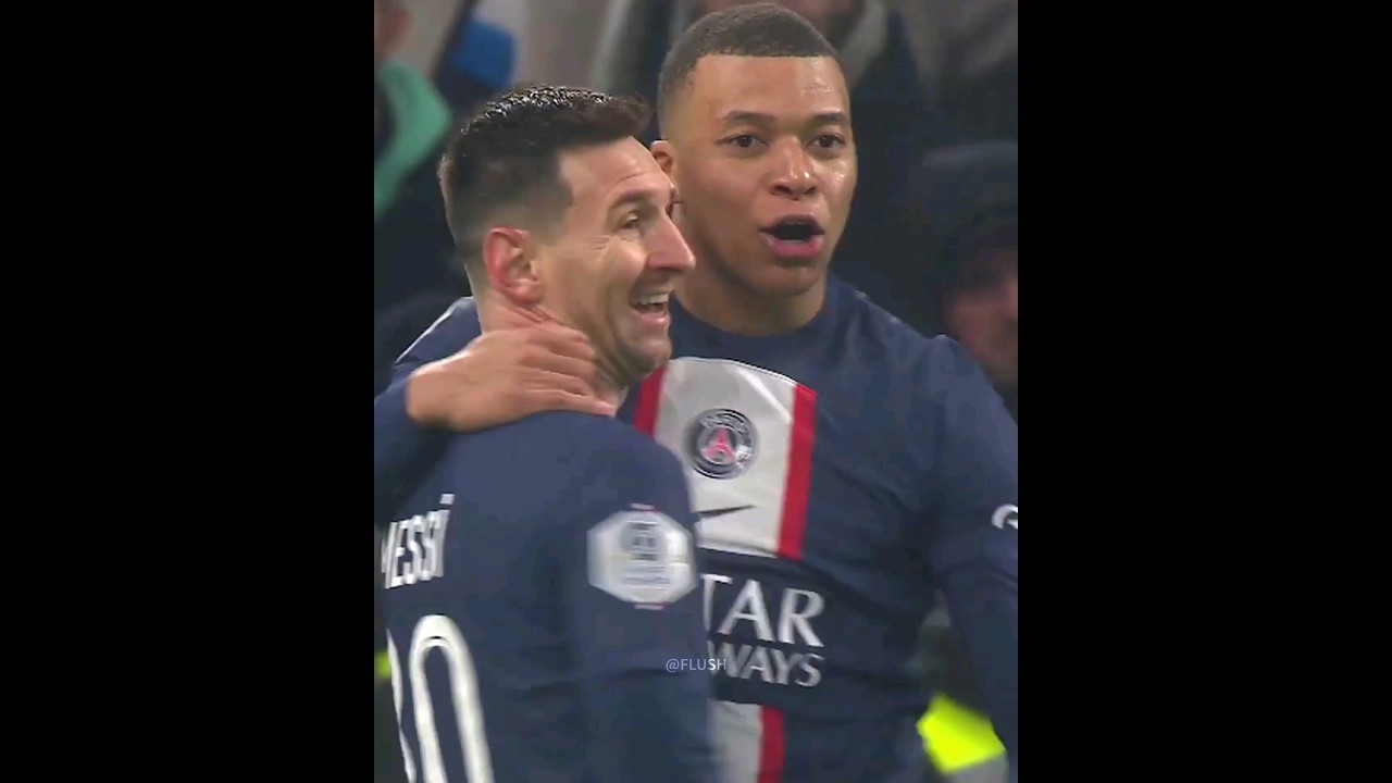 Moments de respect pour Messi et Mbappé