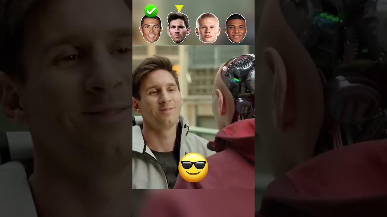 Ronaldo contre Messi contre Haaland contre Mbappé