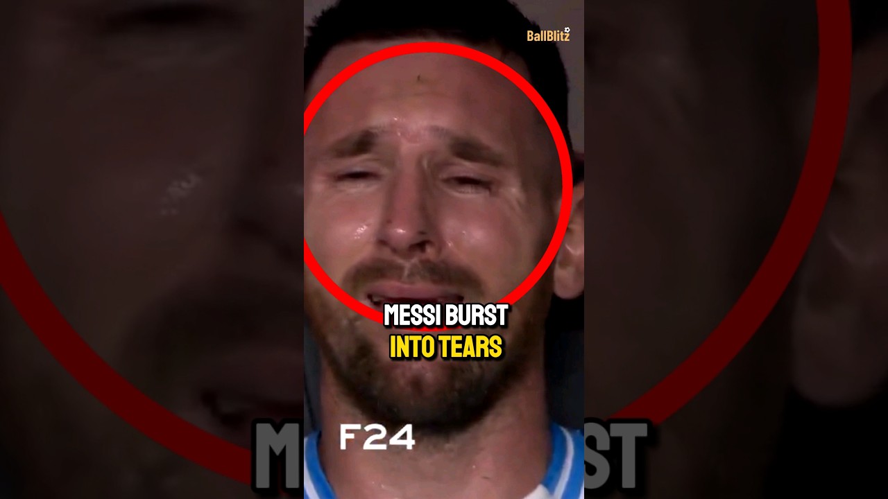 The real reason why Messi cried hard in Copa America final!ðð¯