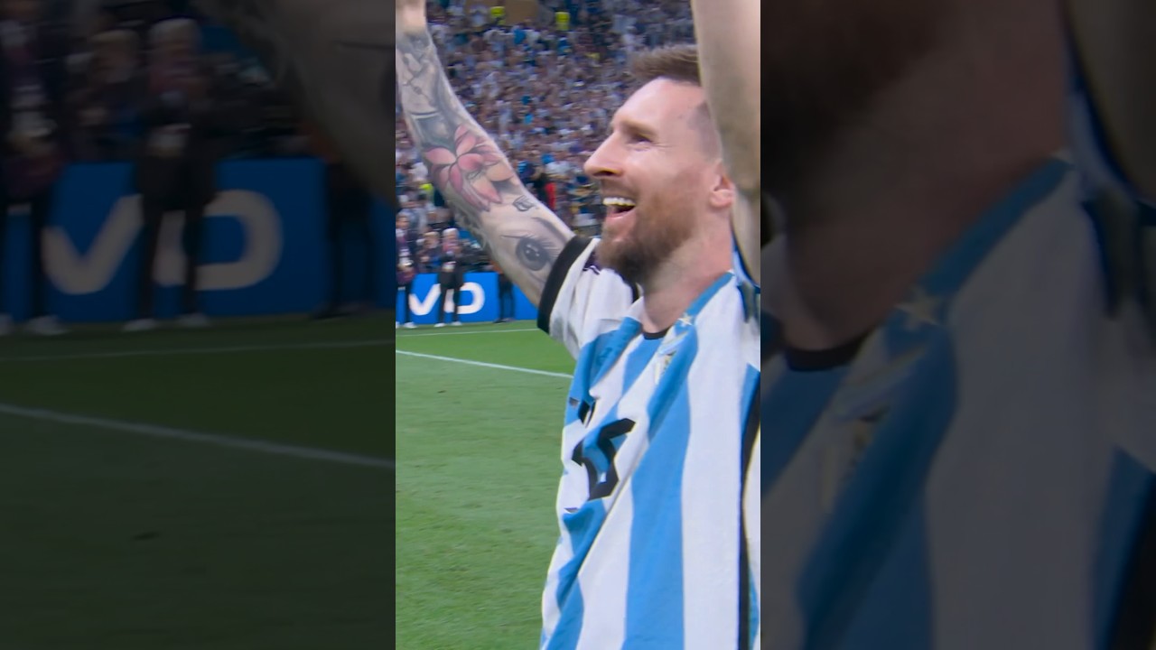 When Lionel Messi completed football