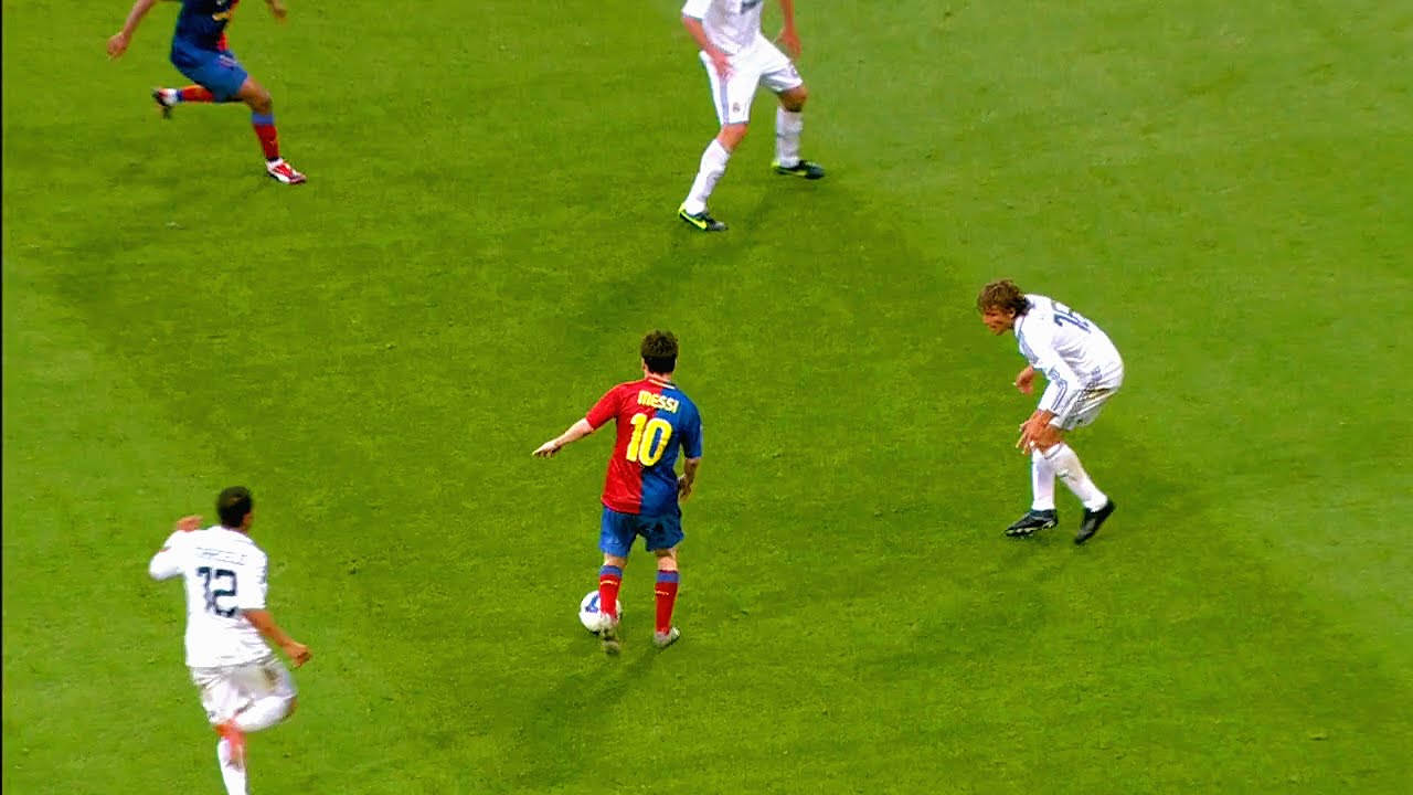 cf , am , lw , rw ► le jour où lionel messi a perfectionné le football pour toujours ! [hd]