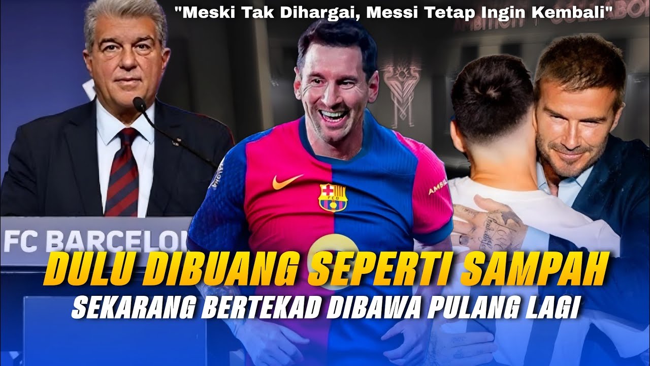 Décision unilatérale la pulga !! Confiance à Leo Messi prêt à se retirer d'Intermiami pour retourner à Barcelone