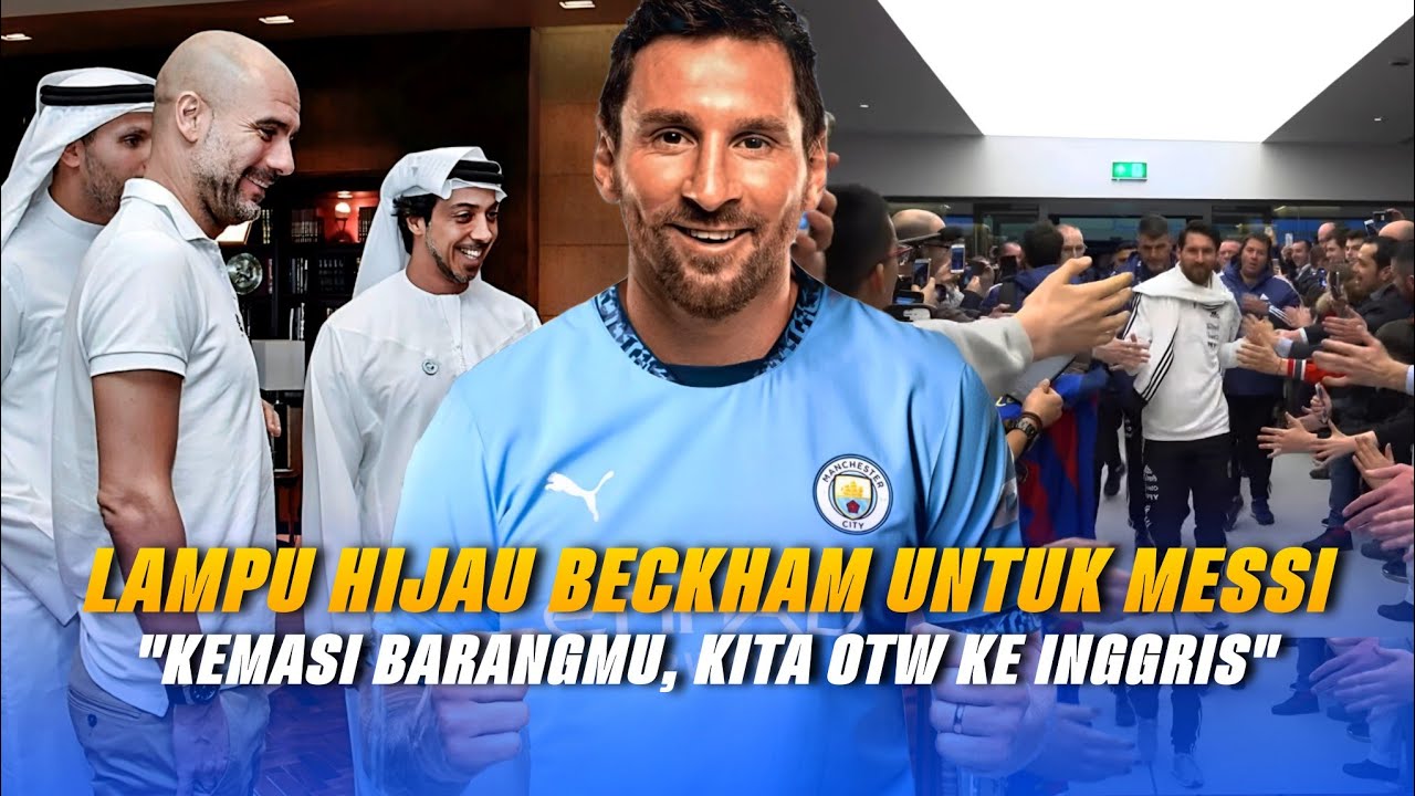 La nouvelle ère de Messi en Premier League !! Tenté par un salaire de LUXE, Leo Messi se rapproche de Man City & Guardiola