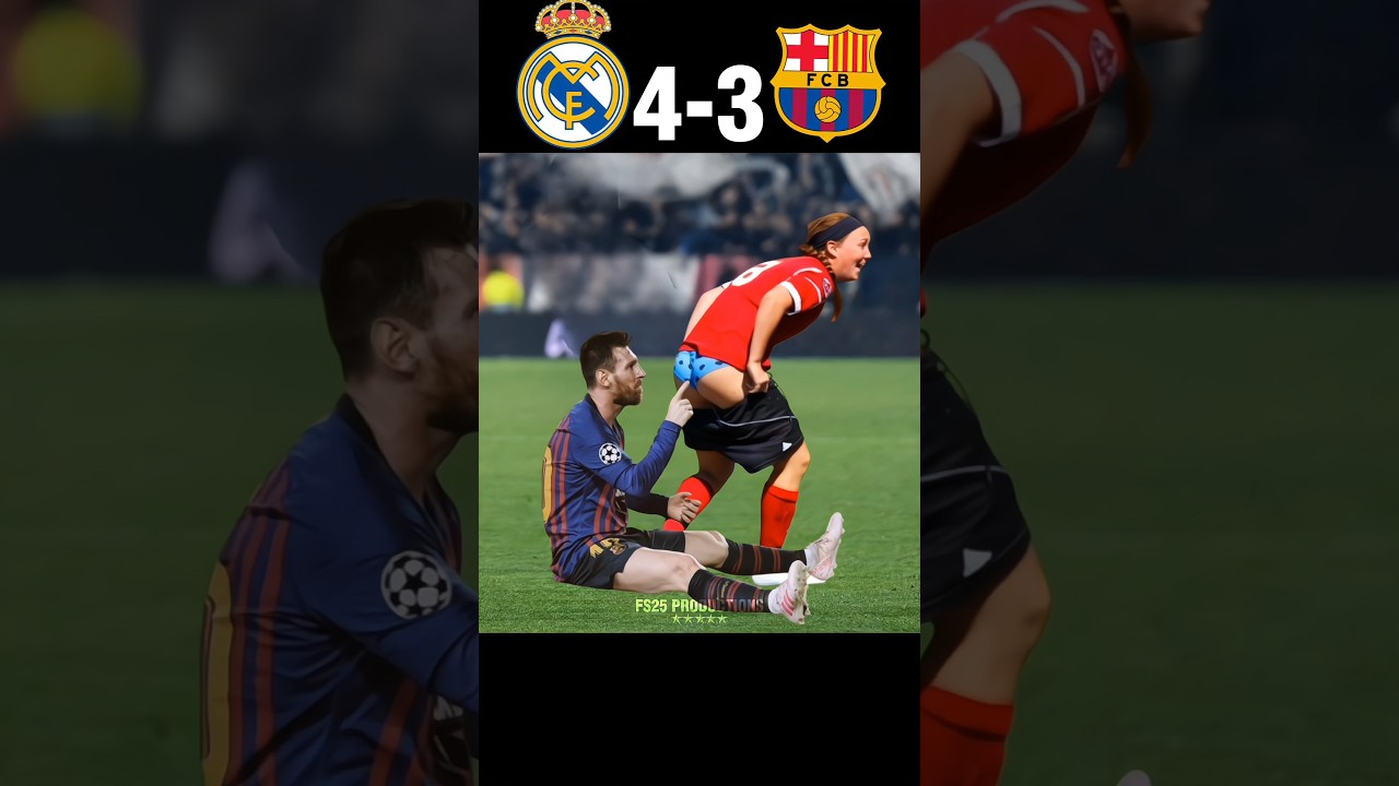 Le jour où Cristiano Ronaldo et Lionel Messi ont choqué le monde #football #goat