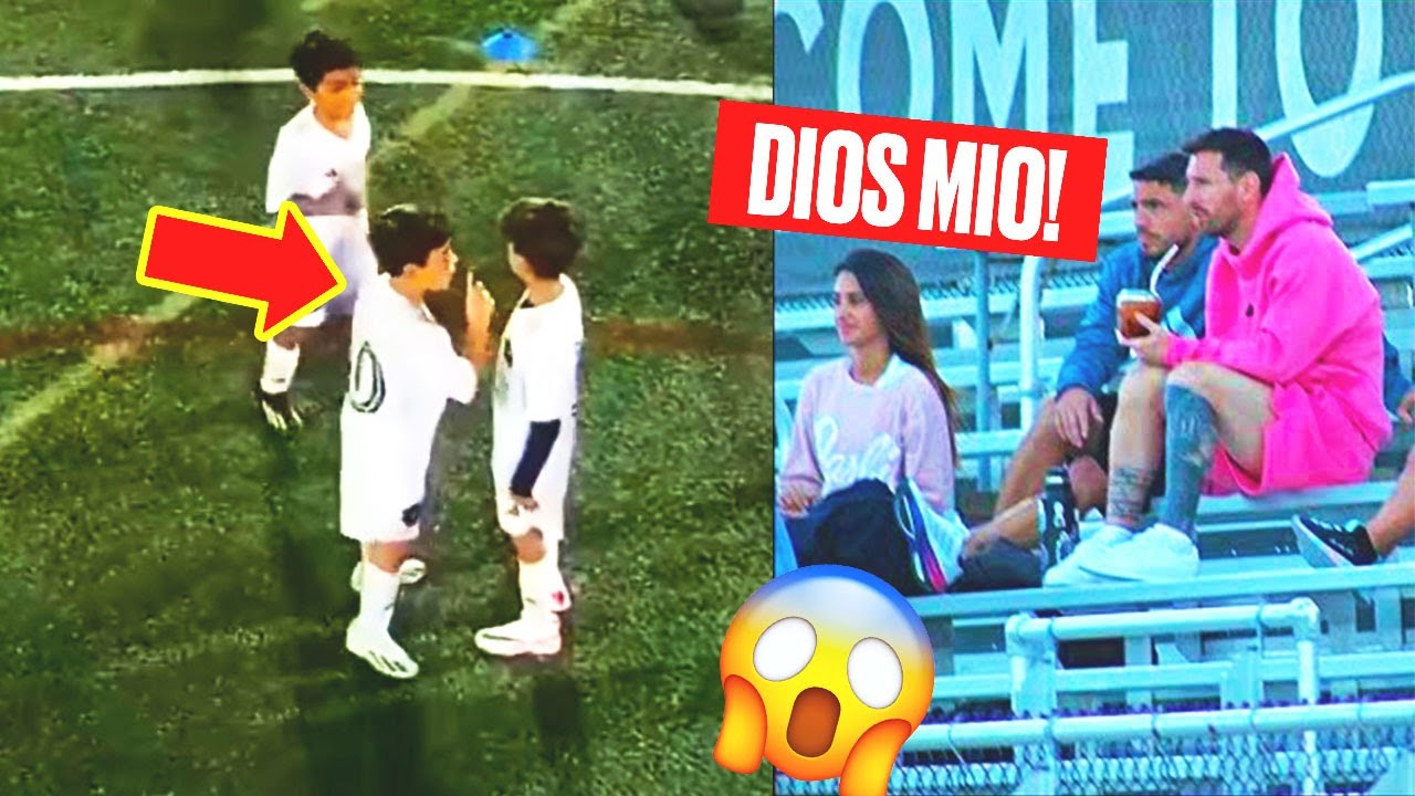 Le jour où Mateo Messi a surpris même Lionel Messi ð¤¯