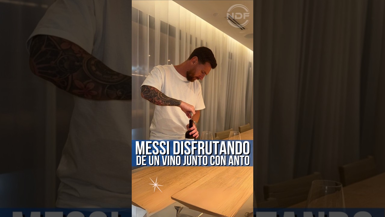 Leo Messi profite d'un samedi soir avec Antonela Roccuzzo ð
