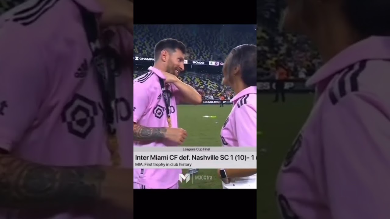 Leonel Messi with his Beautiful Wife Antonela  Rocozzo Lovely Moment #leomessi #antonela #sort