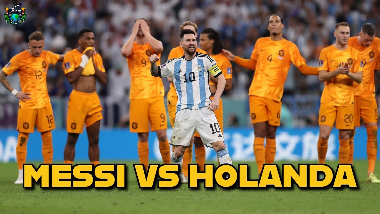 LIONEL MESSI VS PAYS-BAS (Pays-Bas) | Quarts de finale | Coupe du monde Qatar 2022 | 4K