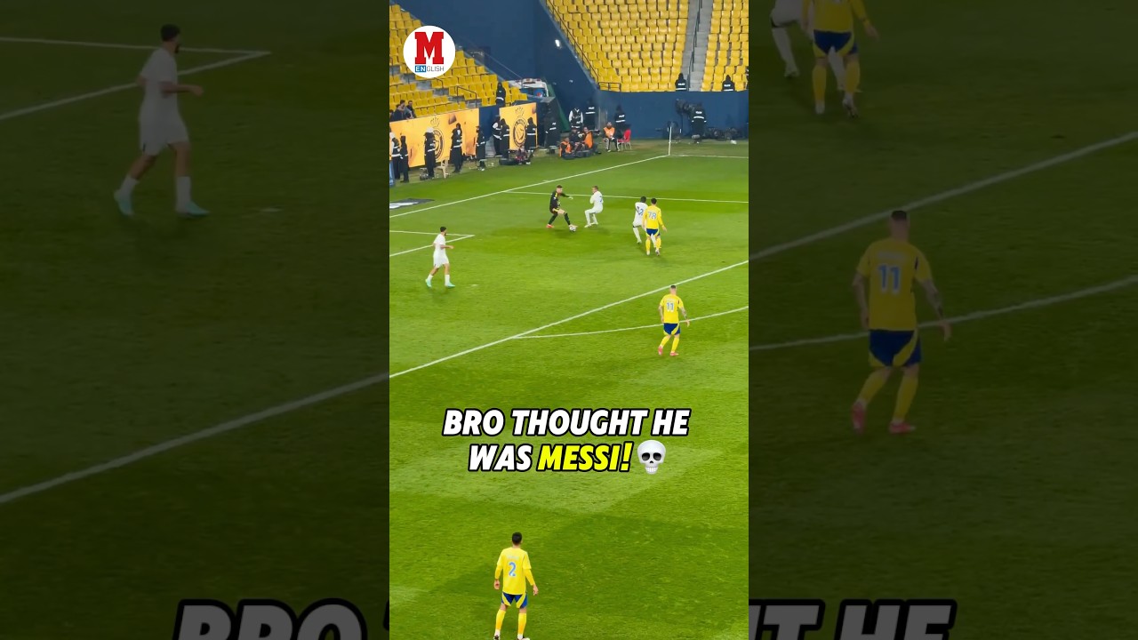 The Al-Nassr goalkeeper turned into Messi! ð« ð§¤#messi #leomessi #alnassr #football