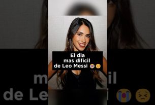 Antonela raconte le jour le plus difficile de Leo Messi ðð­