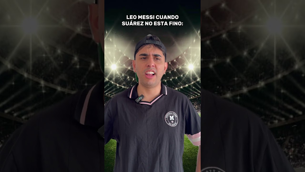 C'est ainsi que Leo Messi réagit lorsque Suárez Erra de nombreux objectifs ð #comedia #futbol #humorfutbolero