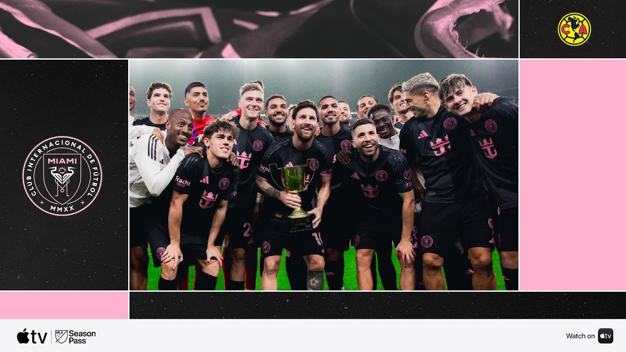 Inter Miami CF vs Club América | Messi marque le premier but de pré-saison MLS! | Points forts du match complet