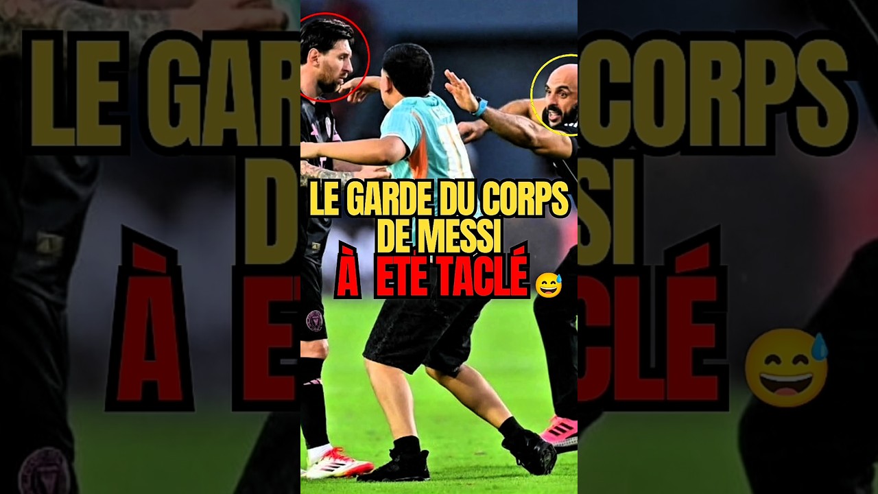 LE GARDE DU CORPS DE LIONEL MESSI ENFIN MIS À TERRE ð¤£ À LA RAMOS PRIME ð #football #messi