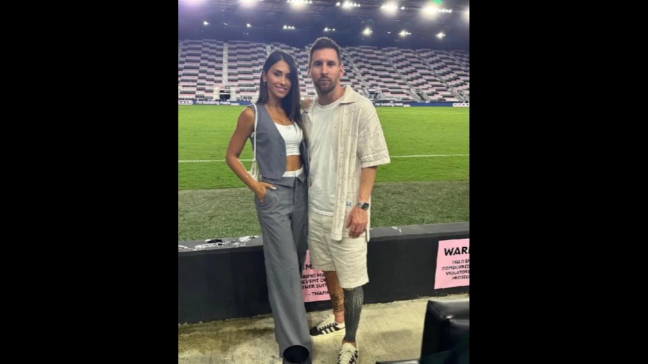 Leo Messi & Antonella Roccuzzo | #FOOTBALL #TRENDING S061 #MASSI