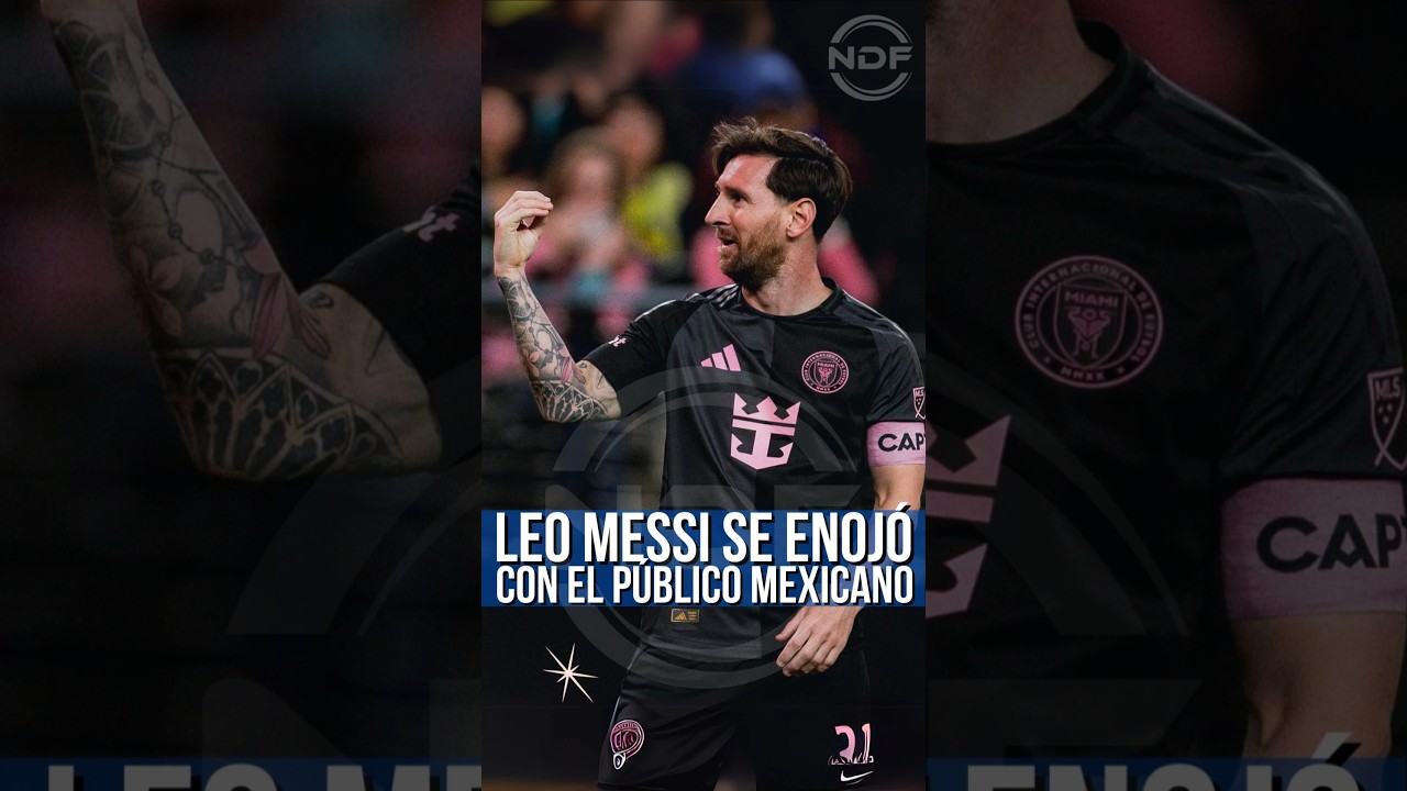 Leo Messi s'est mis en colère contre les Mexicains et a consacré son objectif avec un geste ð±