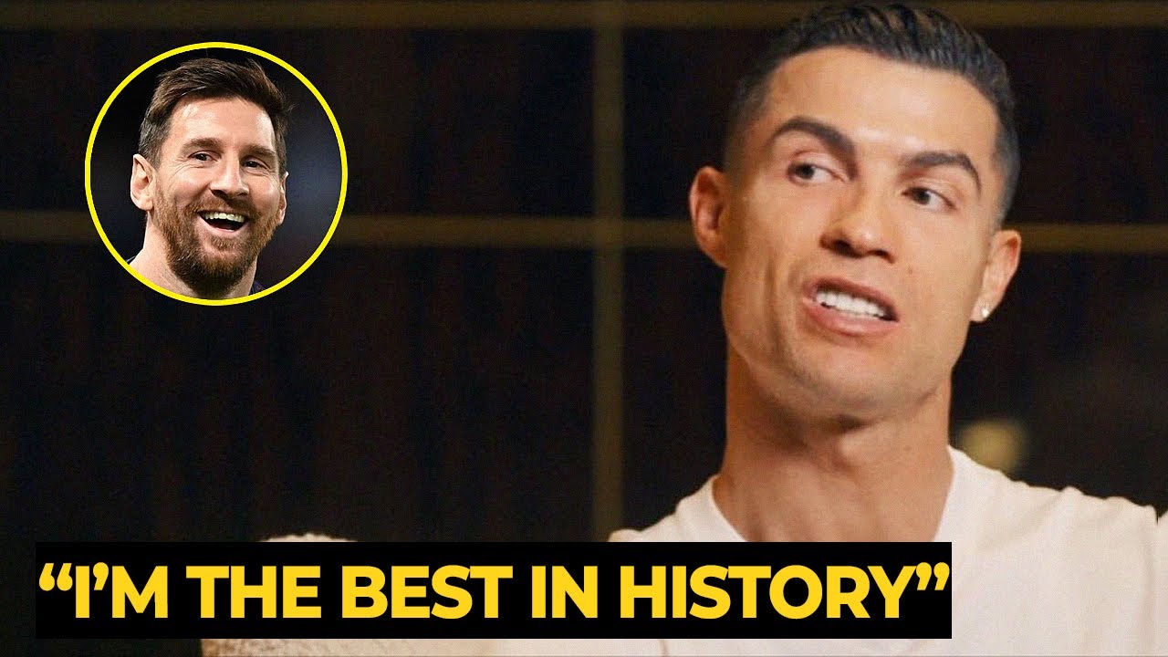 Les fans de Messi riaient après que Ronaldo a dit qu'il était lui-même le meilleur joueur de l'histoire