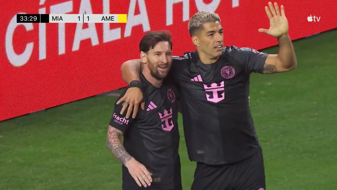 Lionel Messi marque en tête pour Inter Miami